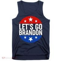 Lets Go Brandon Emblem FJB Chant Tank Top thumb 0