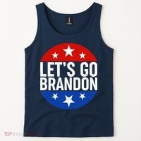 Lets Go Brandon Emblem FJB Chant Tank Top thumb 2