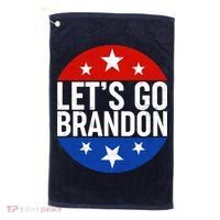 Lets Go Brandon Emblem FJB Chant Golf Towel thumb 0