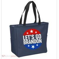 Lets Go Brandon Emblem FJB Chant Tote Bag thumb 2