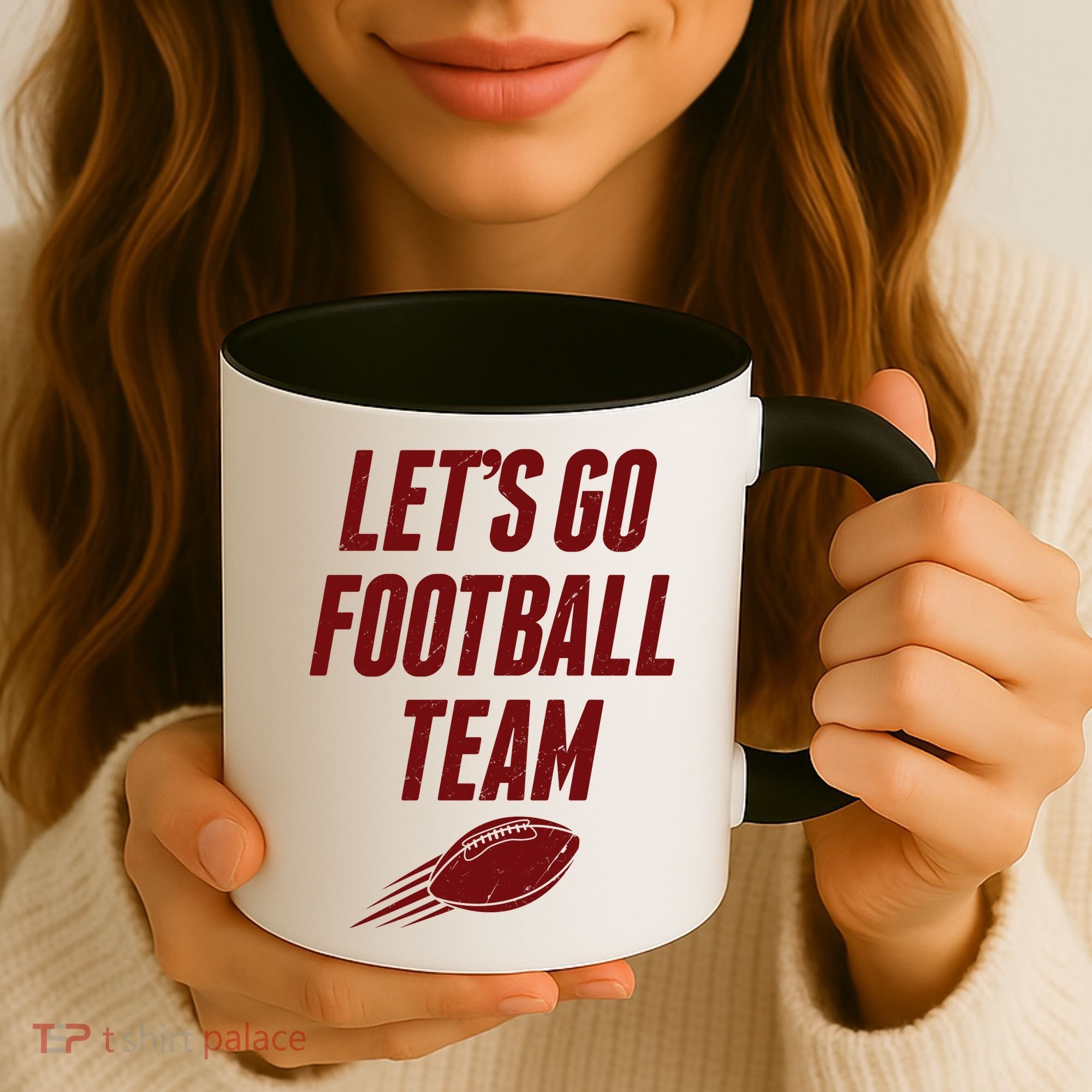 Let's Go Football Team Washington Football Fan Coffee Mug