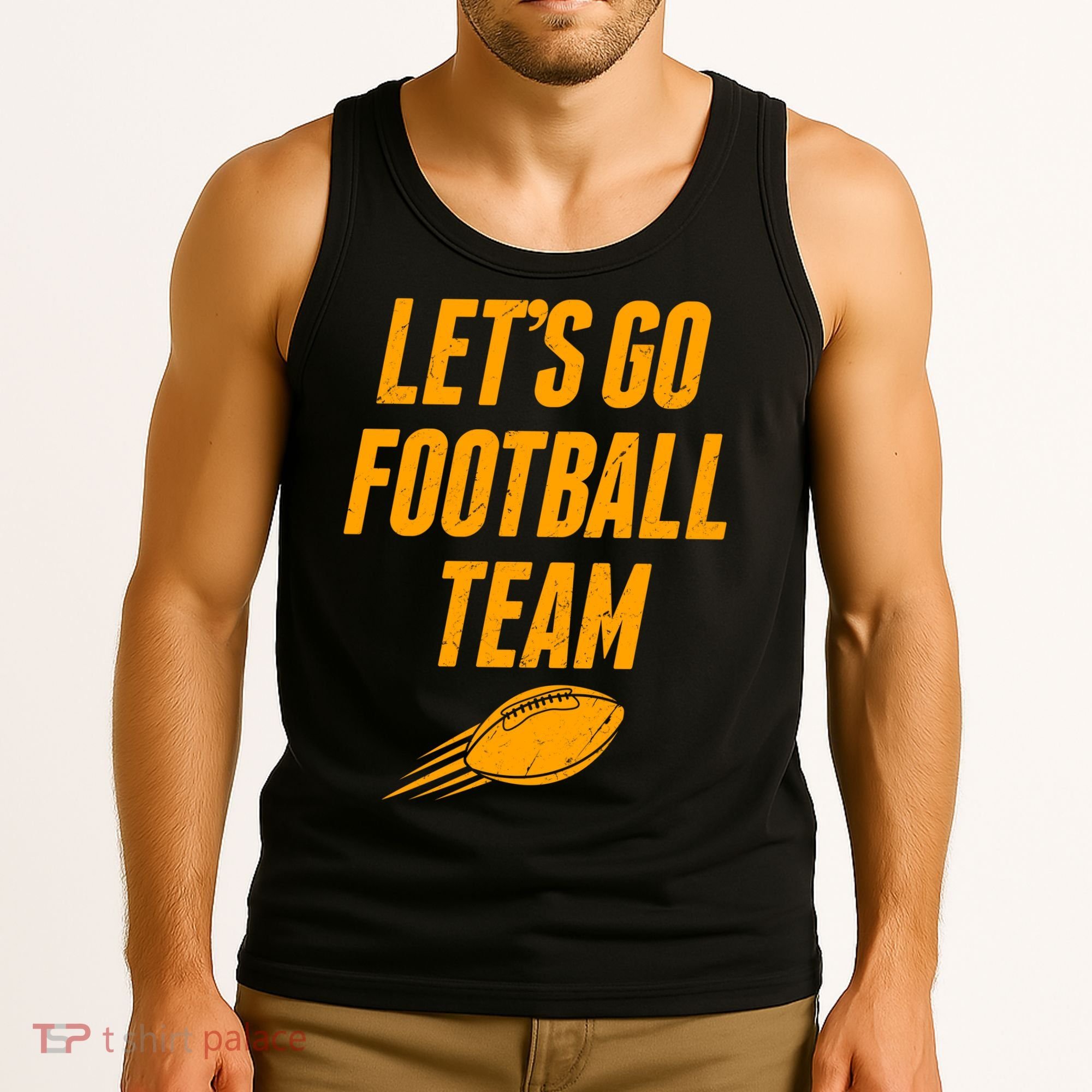 Let's Go Football Team Washington Football Fan Tank Top