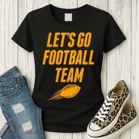 Let's Go Football Team Washington Football Fan Women's T-Shirt thumb 3