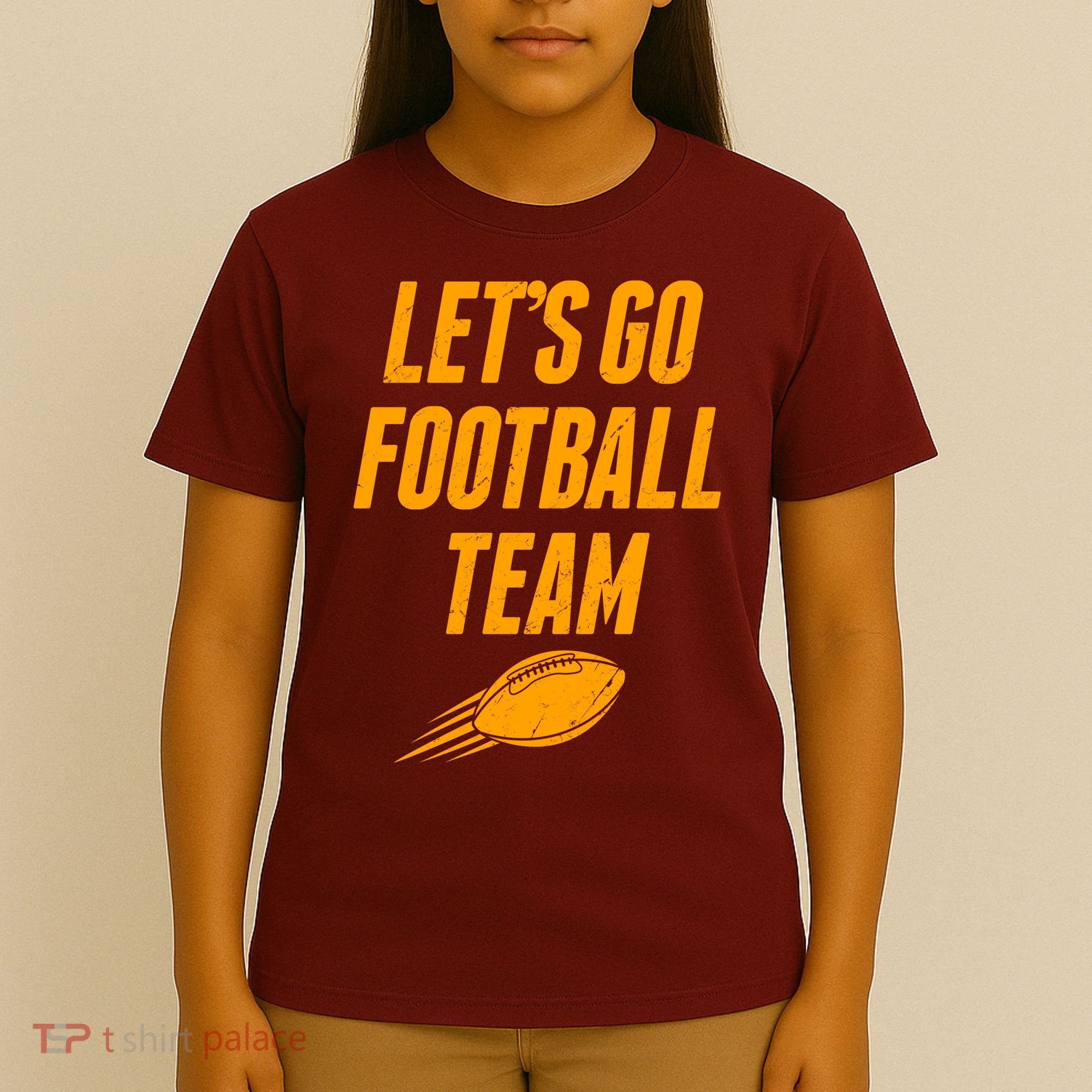 Let's Go Football Team Washington Football Fan T-Shirt