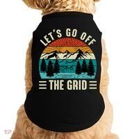 Lets Go Off The Grid Hiking Doggie Tank thumb 0