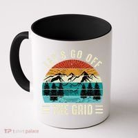 Lets Go Off The Grid Hiking Coffee Mug thumb 0