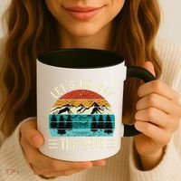 Lets Go Off The Grid Hiking Coffee Mug thumb 3