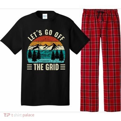 Lets Go Off The Grid Hiking Pajama Set