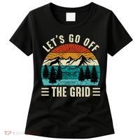 Lets Go Off The Grid Hiking Women's T-Shirt thumb 0