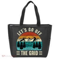 Lets Go Off The Grid Hiking Tote Bag thumb 0