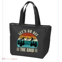 Lets Go Off The Grid Hiking Tote Bag thumb 3