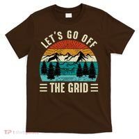 Lets Go Off The Grid Hiking T-Shirt thumb 0