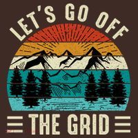 Lets Go Off The Grid Hiking Kids Hoodie thumb 2