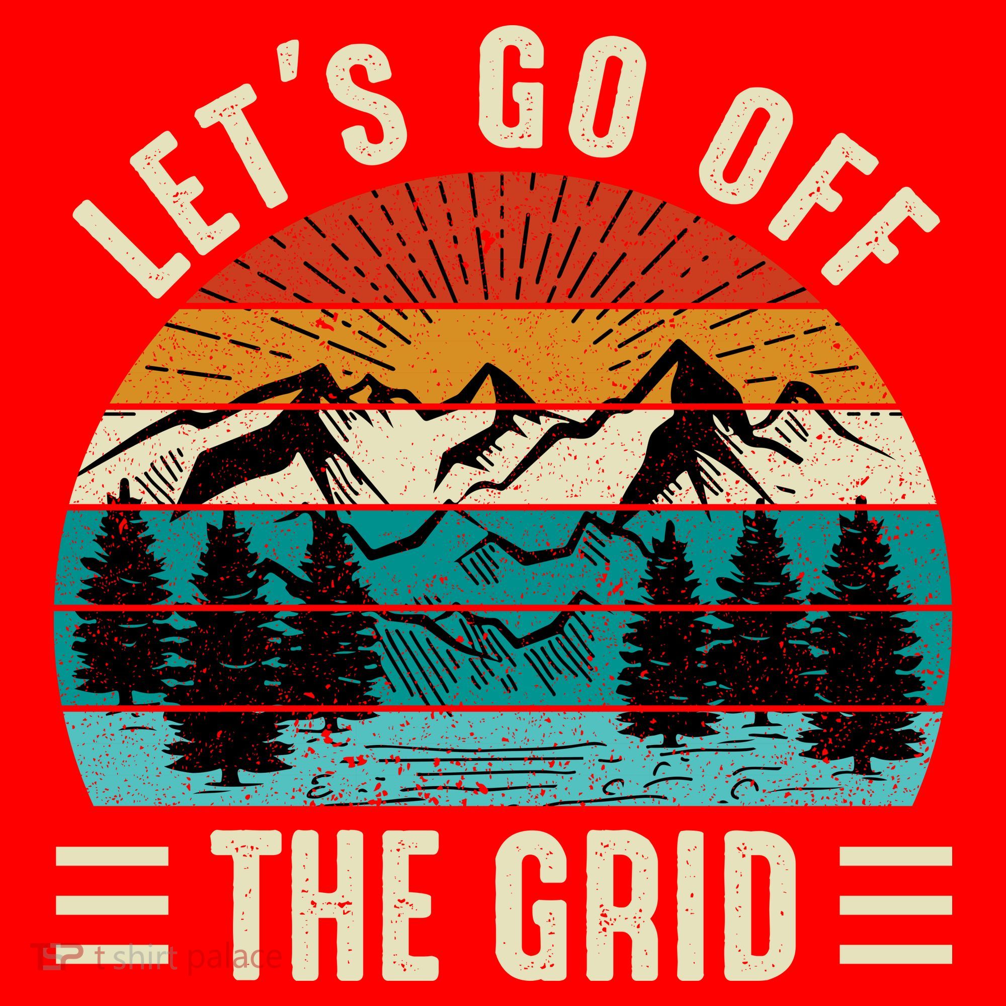 Lets Go Off The Grid Hiking Santa Hat
