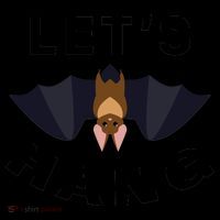 Lets Hang Funny Halloween Bat Coffee Mug thumb 5