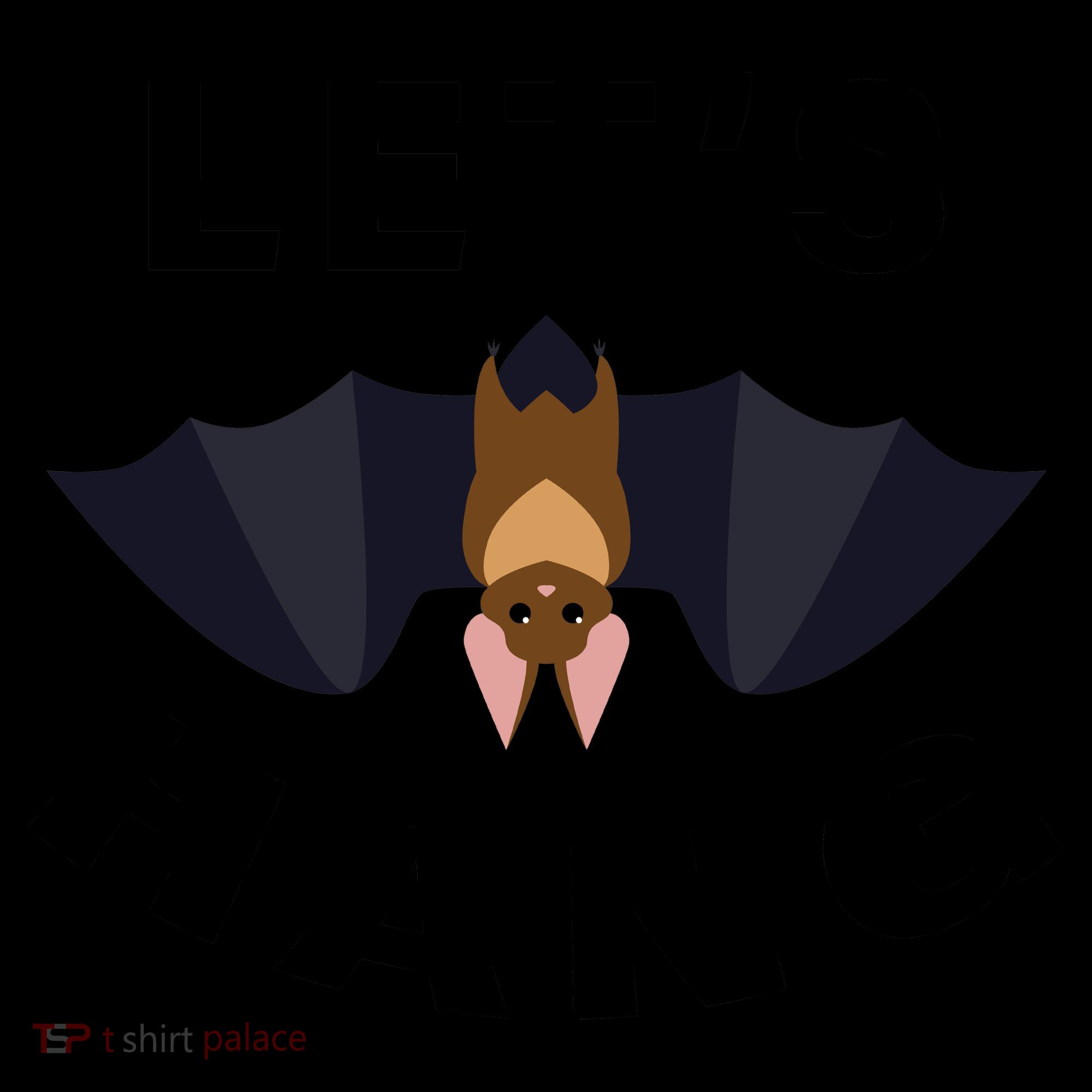 Lets Hang Funny Halloween Bat Coffee Mug