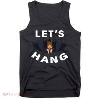 Lets Hang Funny Halloween Bat Tank Top thumb 0