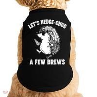 Let's Hedge-Chug A Few Brews Hedgehog Beers Doggie Tank thumb 0