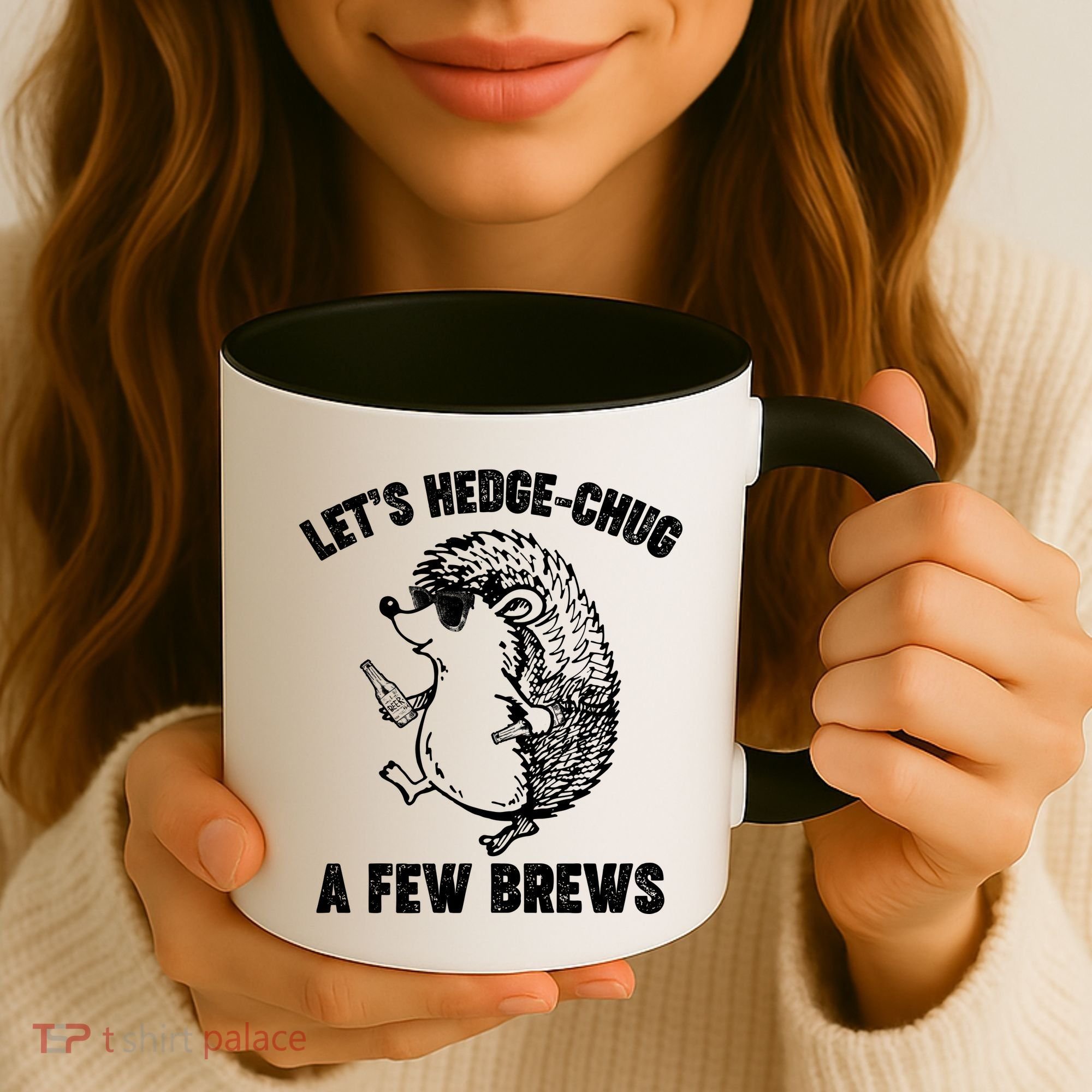 Let's Hedge-Chug A Few Brews Hedgehog Beers Coffee Mug