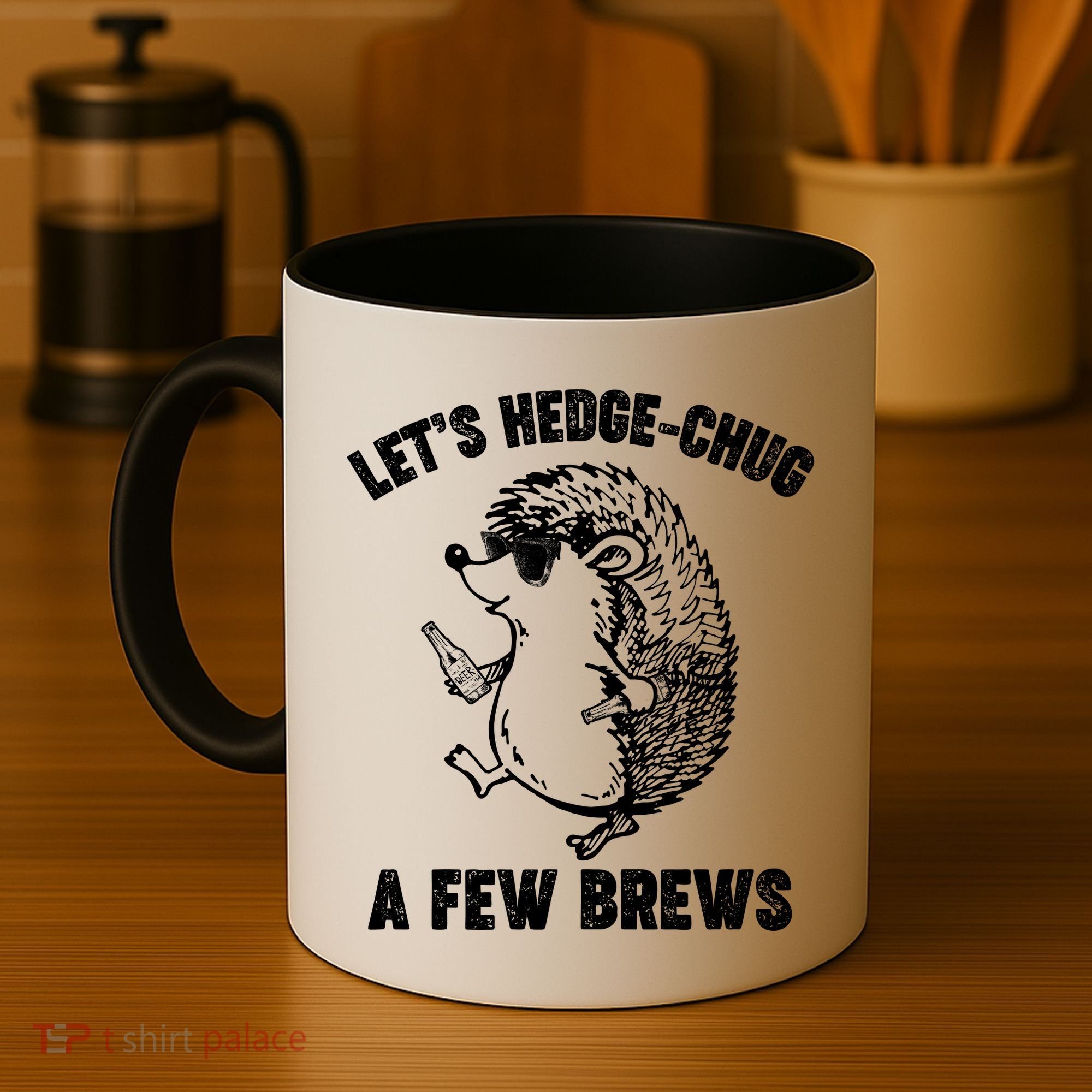 Let's Hedge-Chug A Few Brews Hedgehog Beers Coffee Mug