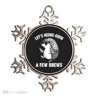 Let's Hedge-Chug A Few Brews Hedgehog Beers Ornament thumb 0