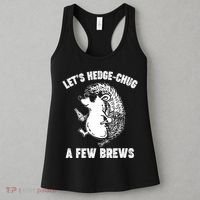 Let's Hedge-Chug A Few Brews Hedgehog Beers Women's Tank Top thumb 3