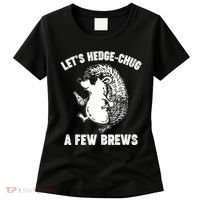 Let's Hedge-Chug A Few Brews Hedgehog Beers Women's T-Shirt thumb 0