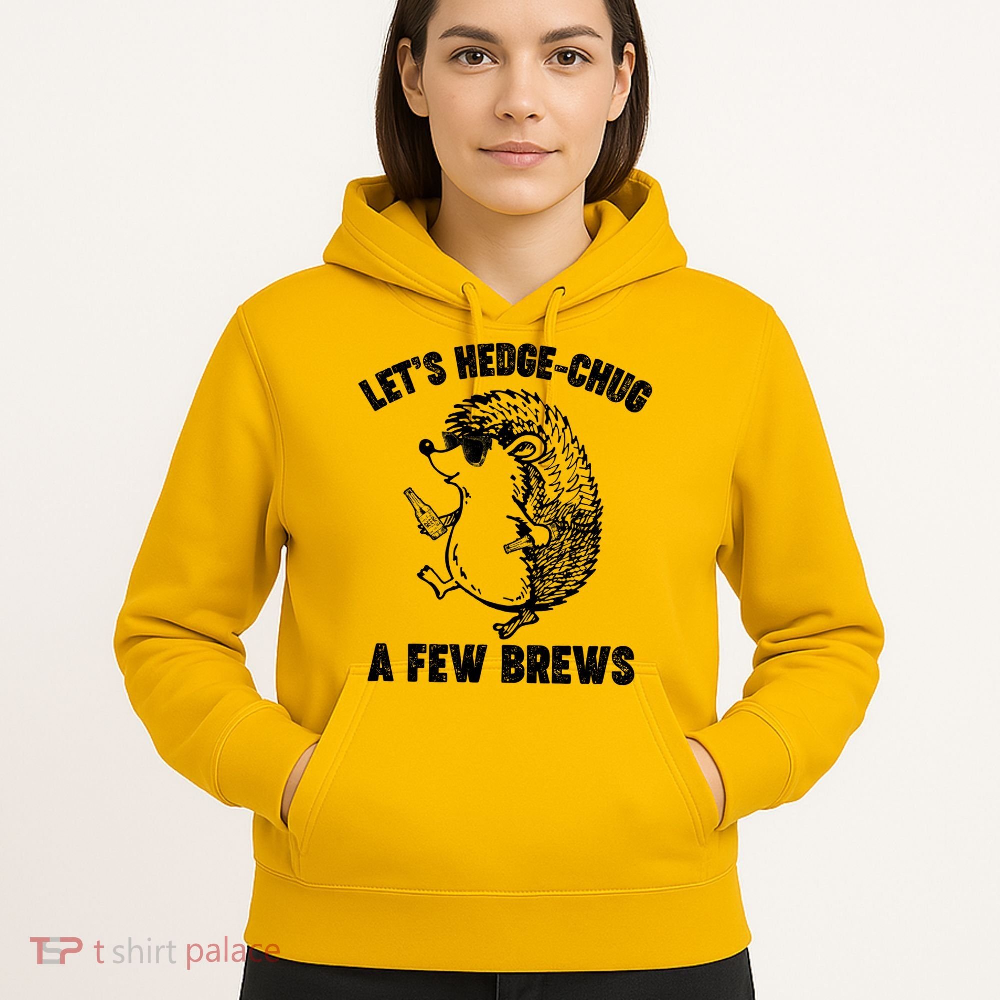 Let's Hedge-Chug A Few Brews Hedgehog Beers Hoodie