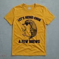 Let's Hedge-Chug A Few Brews Hedgehog Beers T-Shirt thumb 5