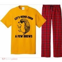 Let's Hedge-Chug A Few Brews Hedgehog Beers Pajama Set thumb 0
