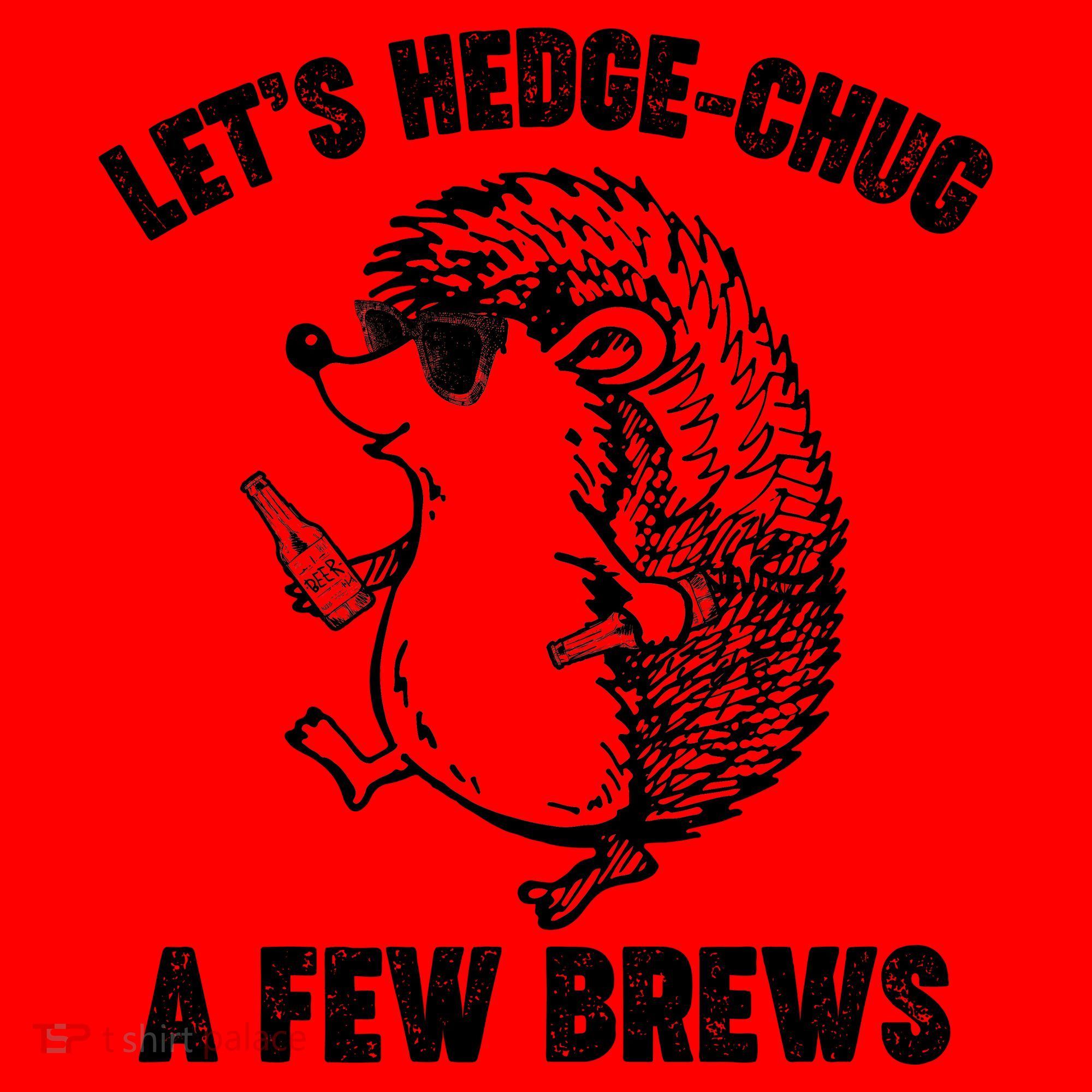 Let's Hedge-Chug A Few Brews Hedgehog Beers Santa Hat