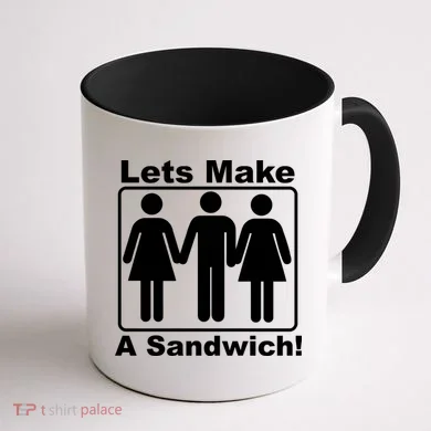 Lets Make A Sandwich Coffee Mug back