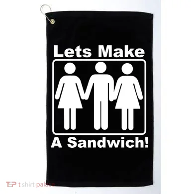 Lets Make A Sandwich Golf Towel