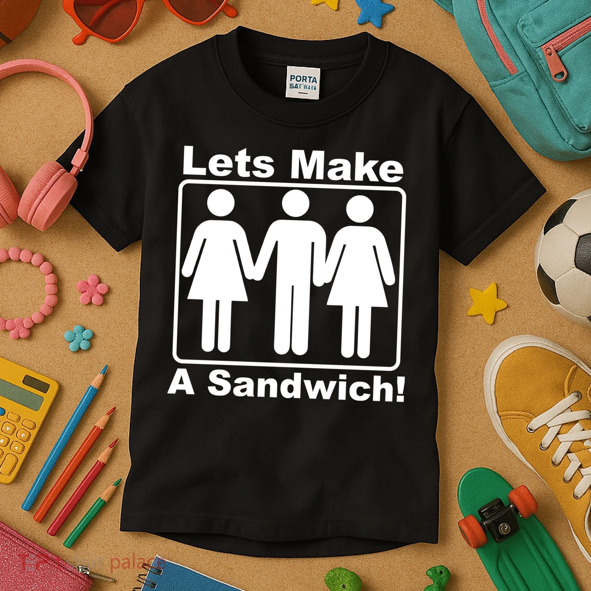 Lets Make A Sandwich Kids T-Shirt