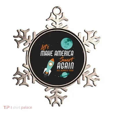 Let's Make America Smart Again Ornament
