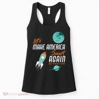 Let's Make America Smart Again Women's Tank Top thumb 0