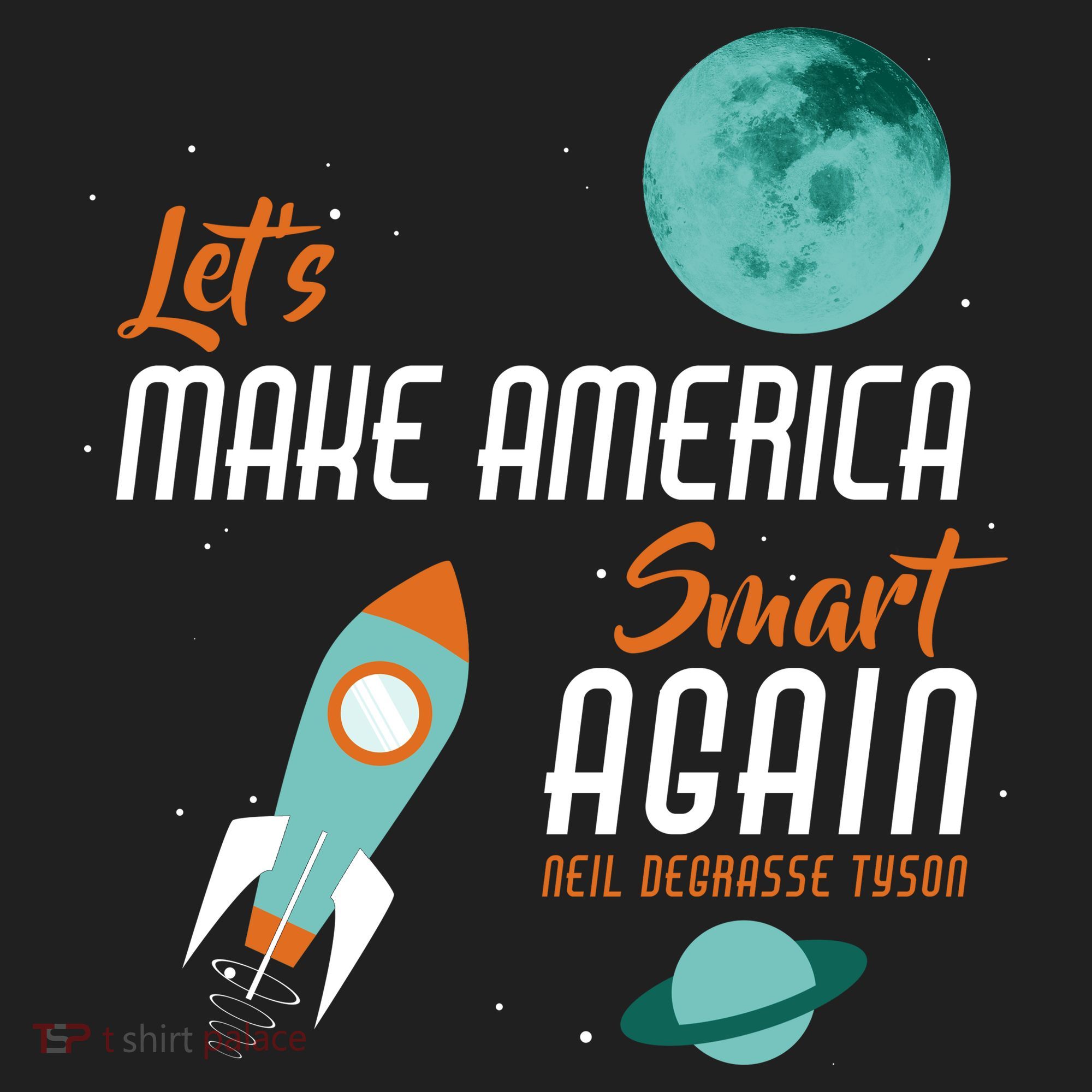 Let's Make America Smart Again Golf Towel