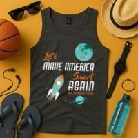 Let's Make America Smart Again Tank Top thumb 4