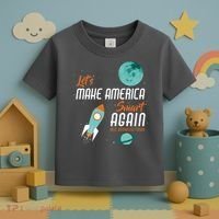 Let's Make America Smart Again Toddler T-Shirt thumb 3