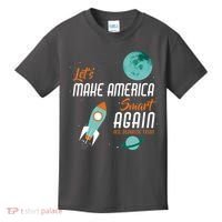 Let's Make America Smart Again Kids T-Shirt thumb 0