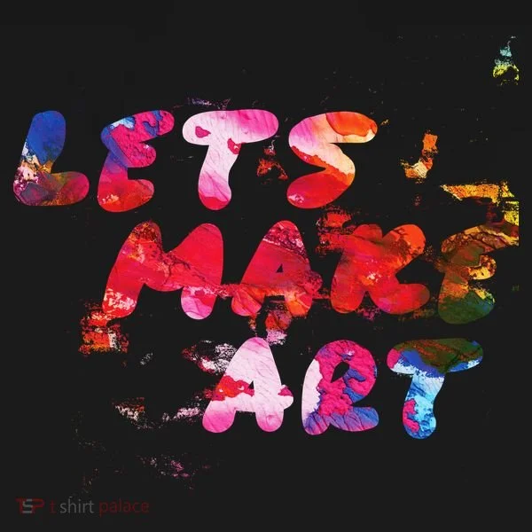 Lets Make Art Doggie Tank
