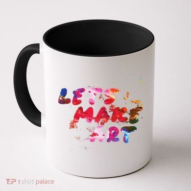 Lets Make Art Coffee Mug
