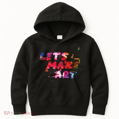 Lets Make Art Kids Hoodie