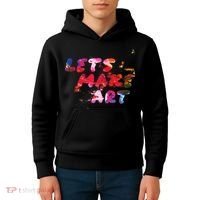Lets Make Art Kids Hoodie thumb 4