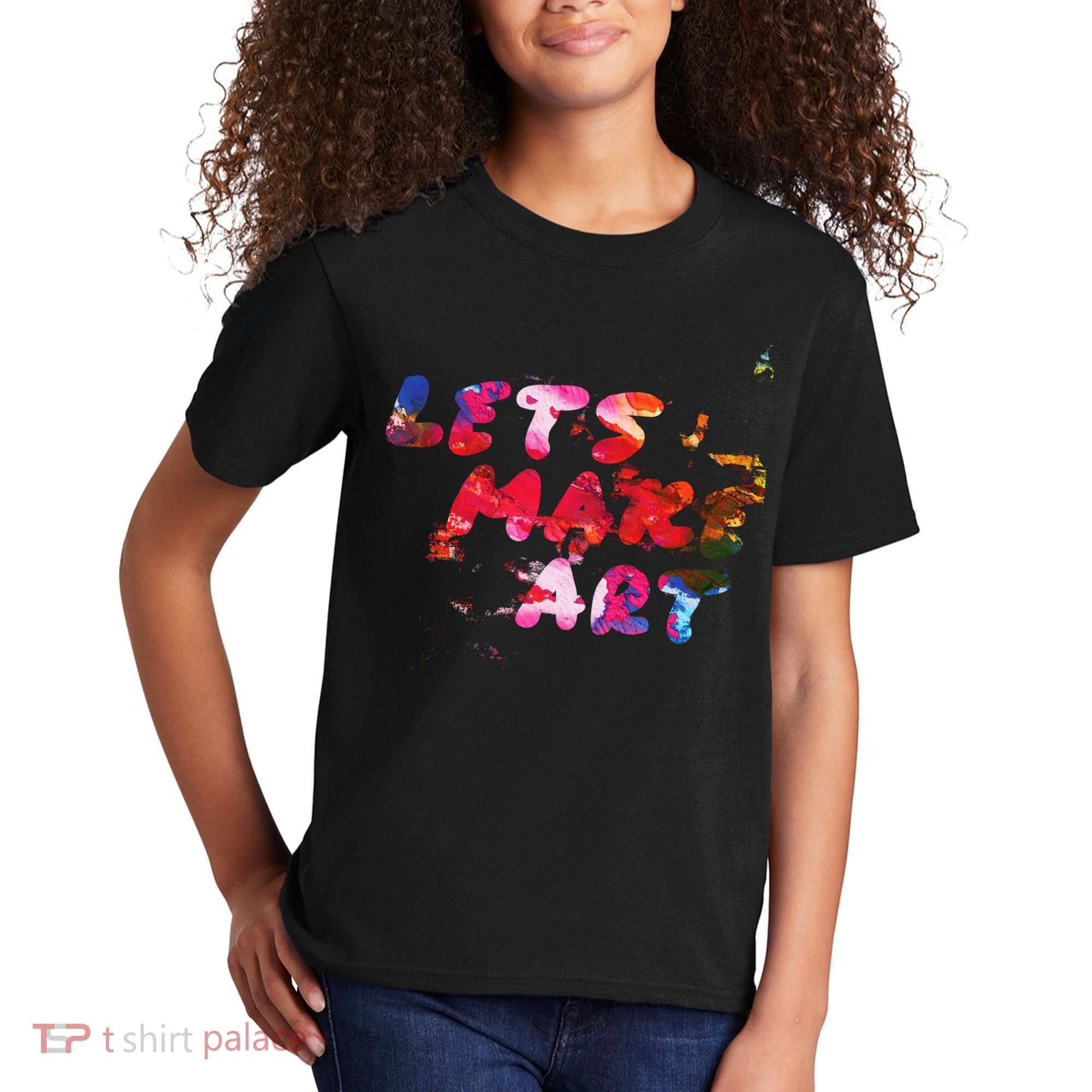 Lets Make Art Kids T-Shirt
