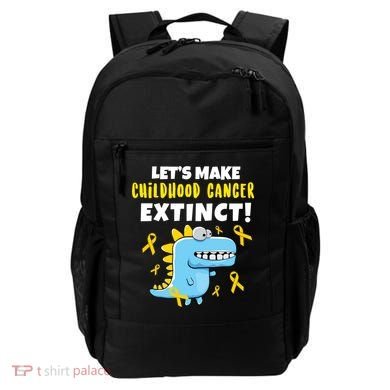 Lets Make Childhood Cancer Extinct Dinosaur Backpack