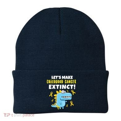 Lets Make Childhood Cancer Extinct Dinosaur Beanie