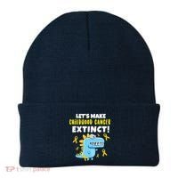 Lets Make Childhood Cancer Extinct Dinosaur Beanie thumb 0