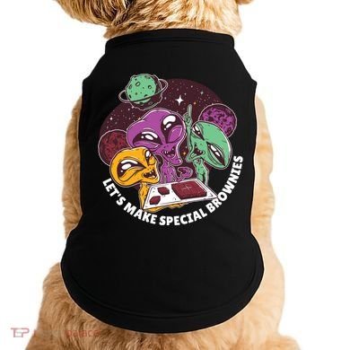 Let's Make Special Brownies Alien Doggie Tank