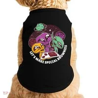 Let's Make Special Brownies Alien Doggie Tank thumb 0